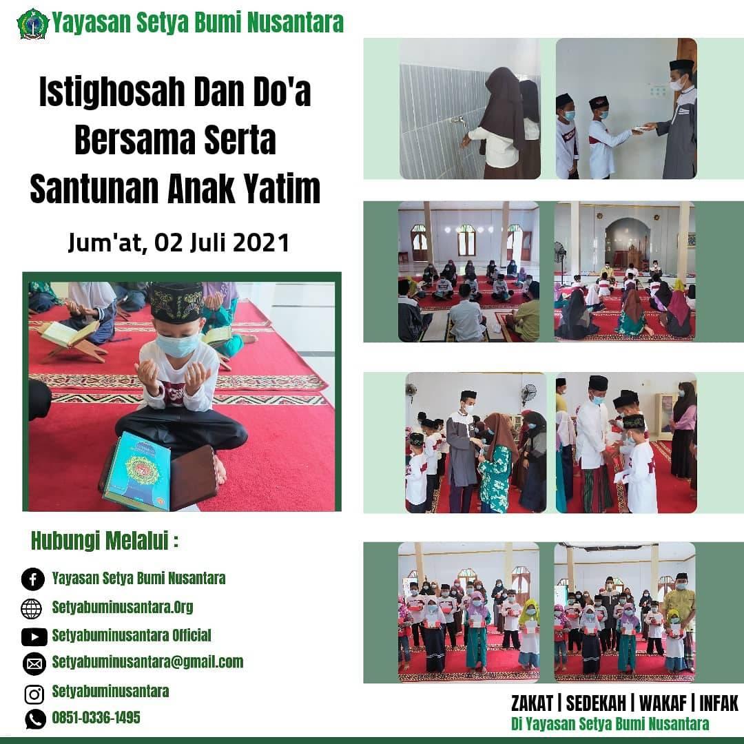 Istighosah, Doa Bersama & Santunan Anak Yatim 2 Juli 2021