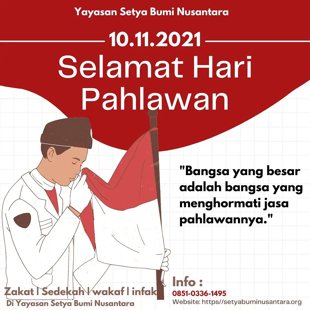 Selamat Hari Pahlawan 10 November 2021