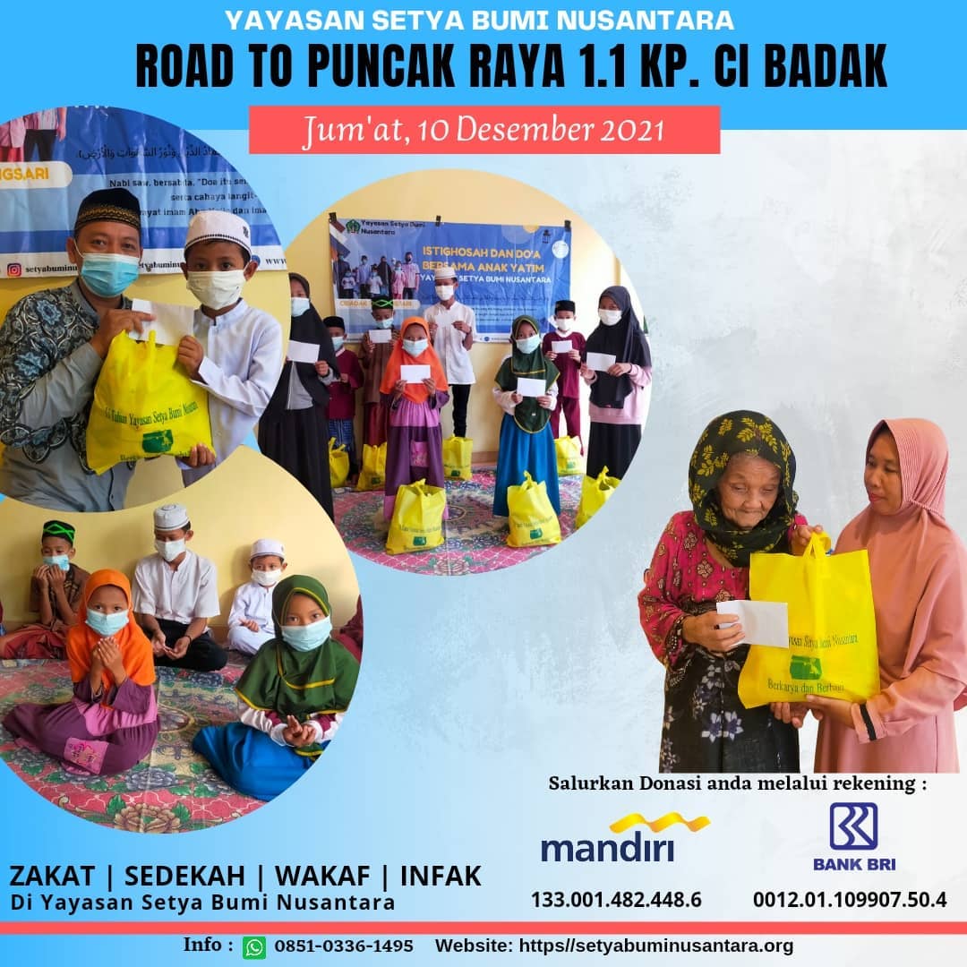 Road to Puncak Raya 1.1 Kp. Cibadak