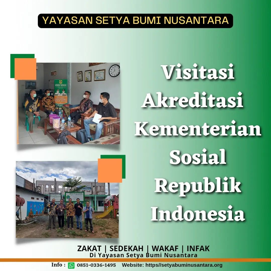 Visitasi Akreditasi Kementrian Sosial Republik Indonesia
