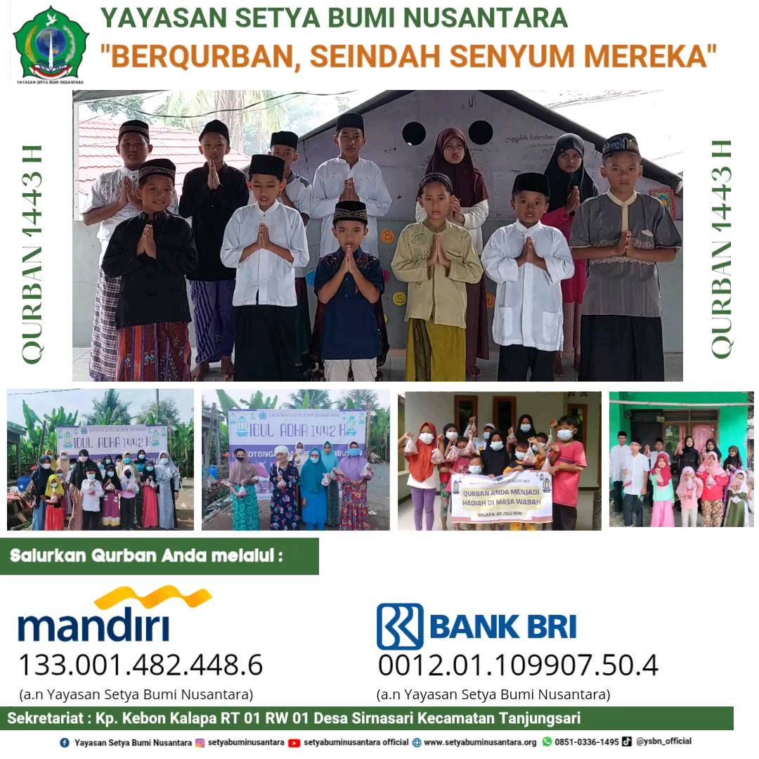 Berqurban, Seindah Senyum Mereka