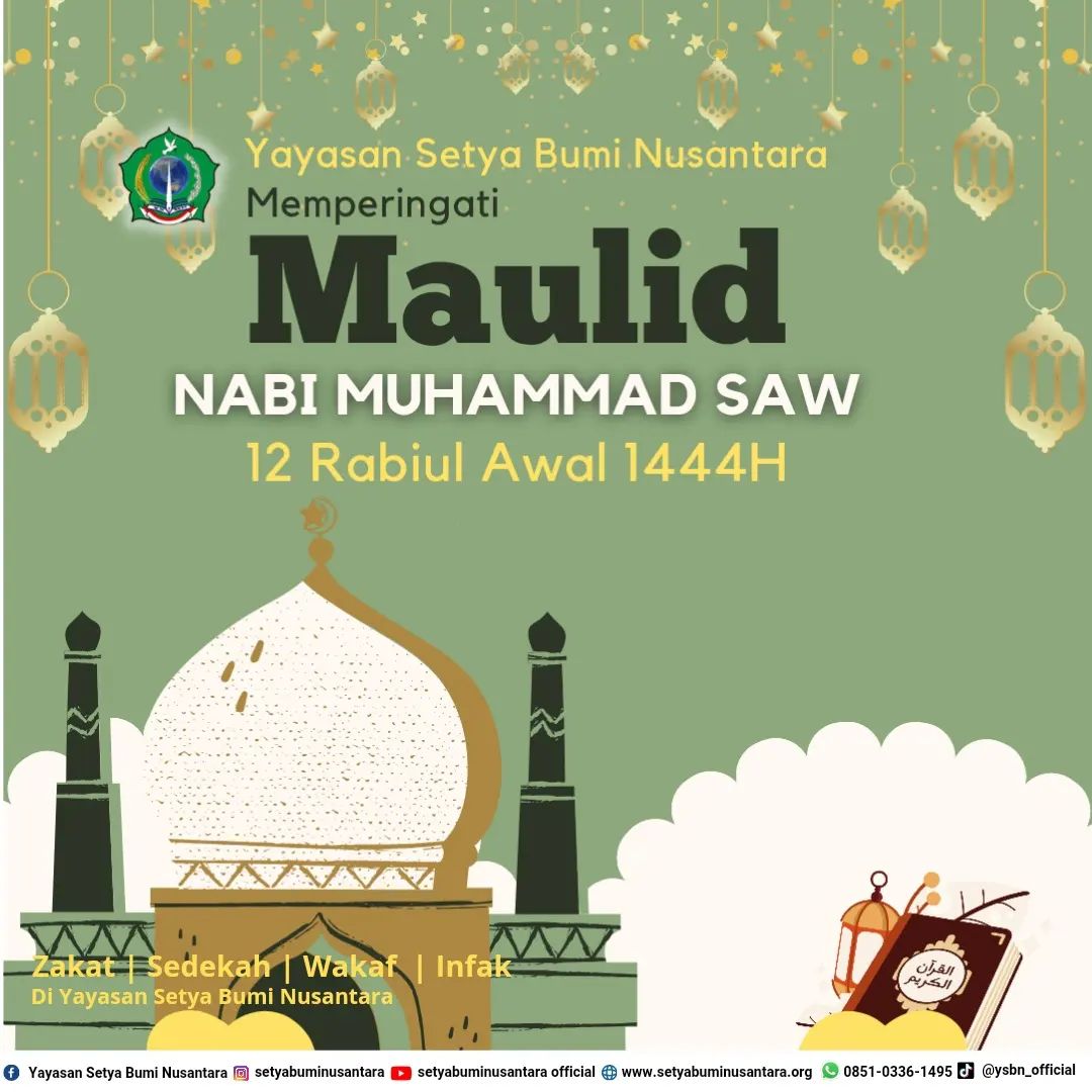 Memperingati Maulid Nabi Muhammad SAW