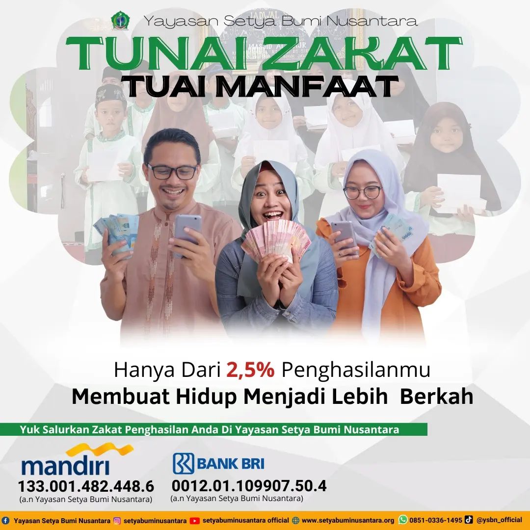 Tunai Zakat Tunai Manfaat