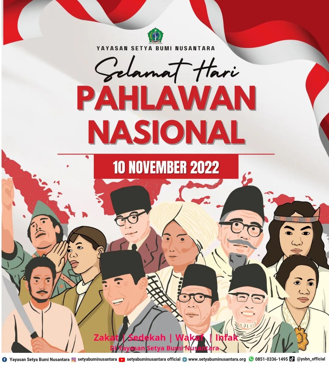 Selamat Hari Pahlawan Nasional 10 November 2022