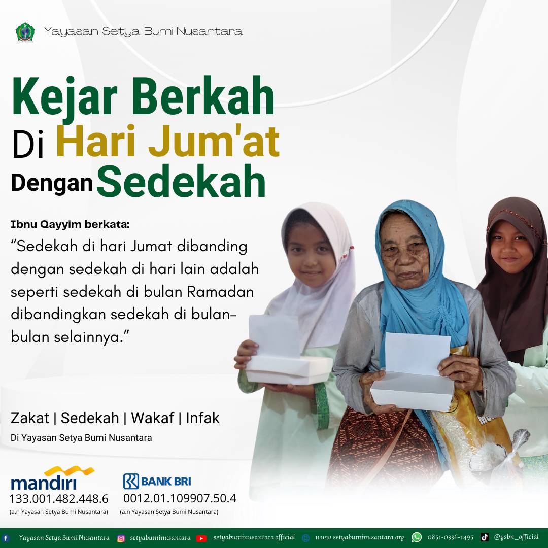 Kejar Berkah di Hari Jumat dengan Sedekah