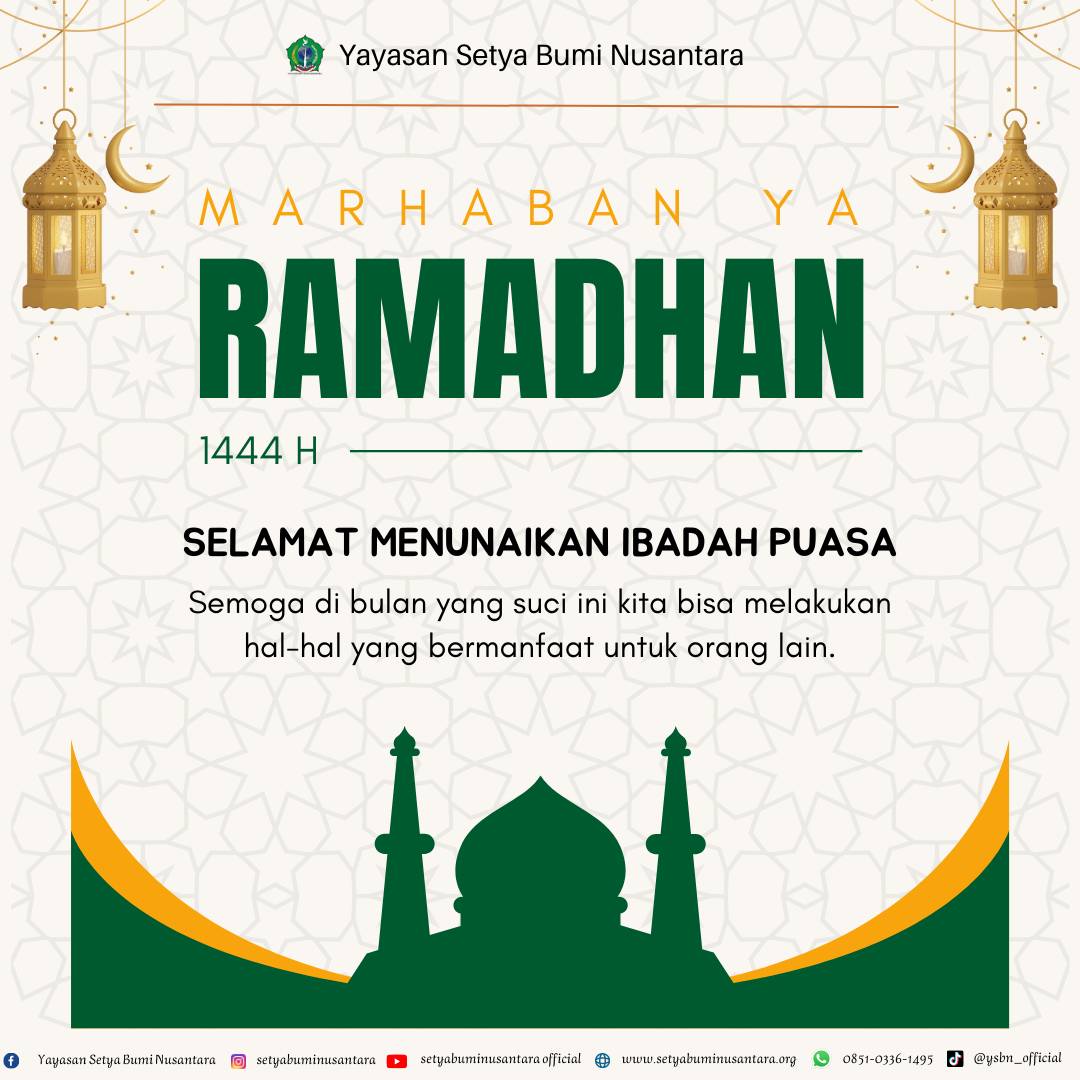 Marhaban Yaa Ramadhan