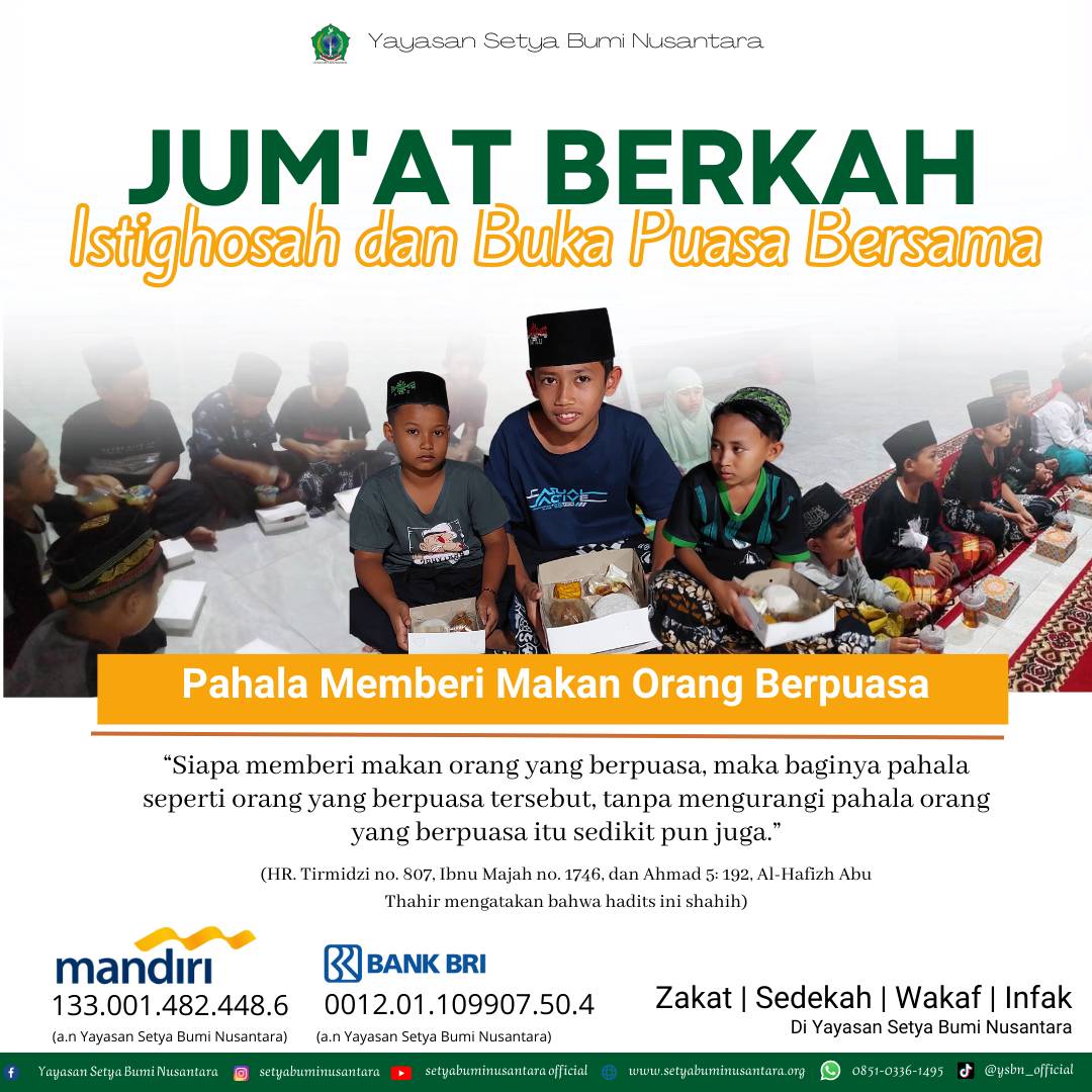 Jum’at Berkah Istighosah dan Buka Puasa Bersama
