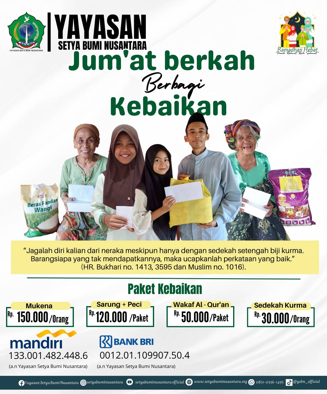 Jum’at Berkah Berbagi Kebaikan