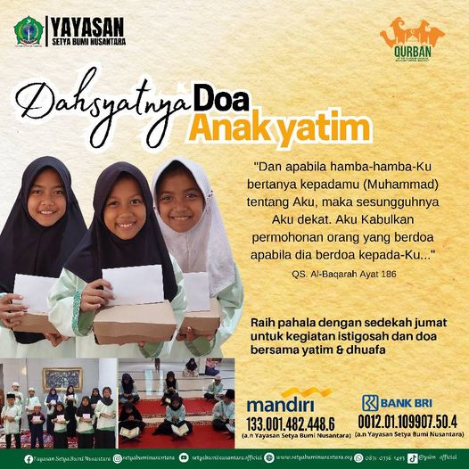 Dahsyatnya Doa Anak Yatim
