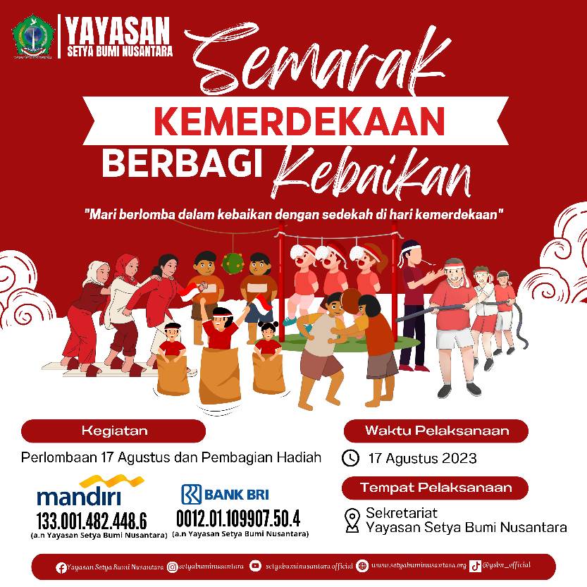 Semarak Kemerdekaan Berbagi Kebaikan