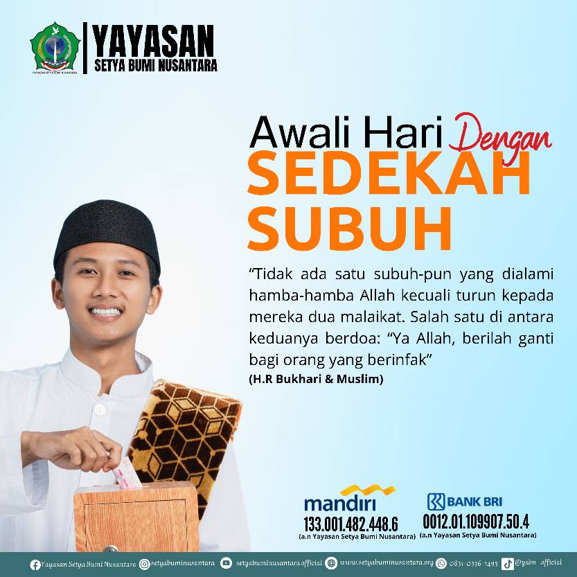 Awali Hari dengan Sedekah Shubuh