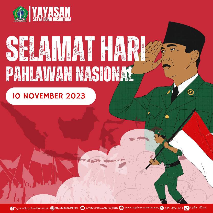 Selamat Hari Pahlawan Nasional | 10 November 2023