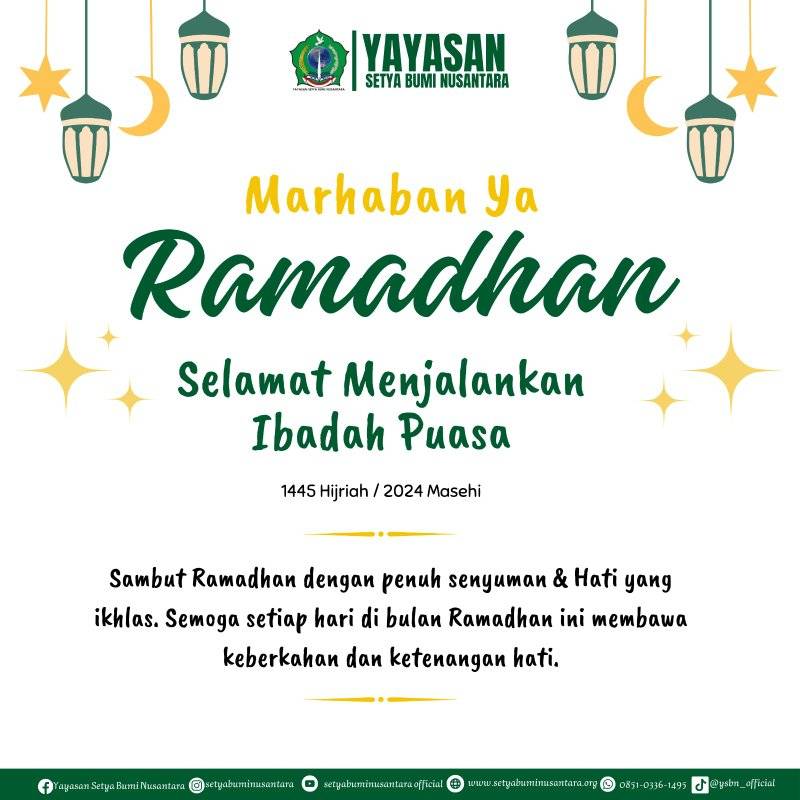 Marhaban Ya Ramadhan