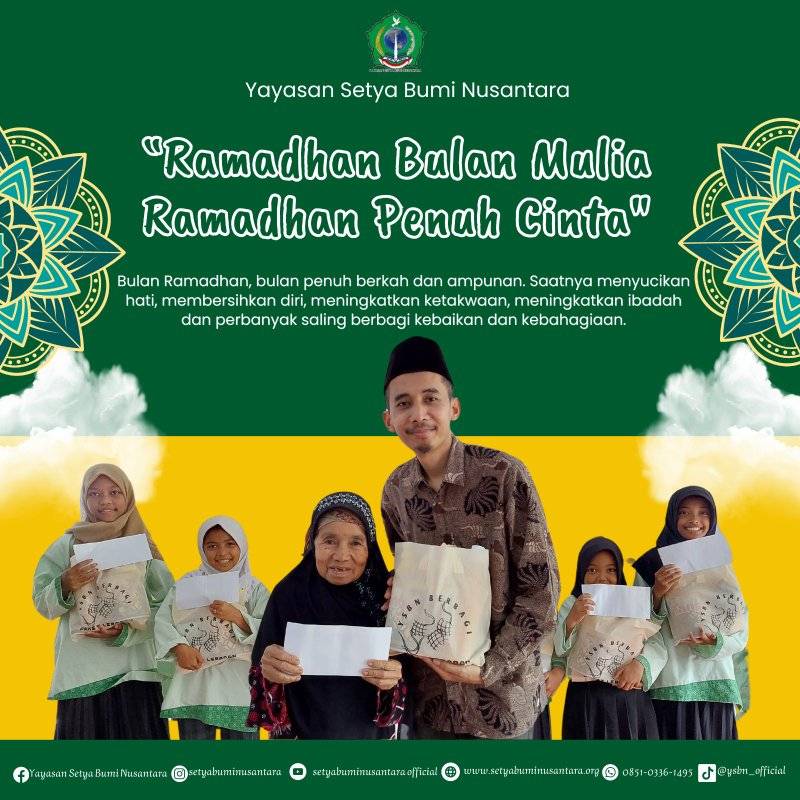 Ramadhan Bulan Mulia, Ramadhan Penuh Cinta