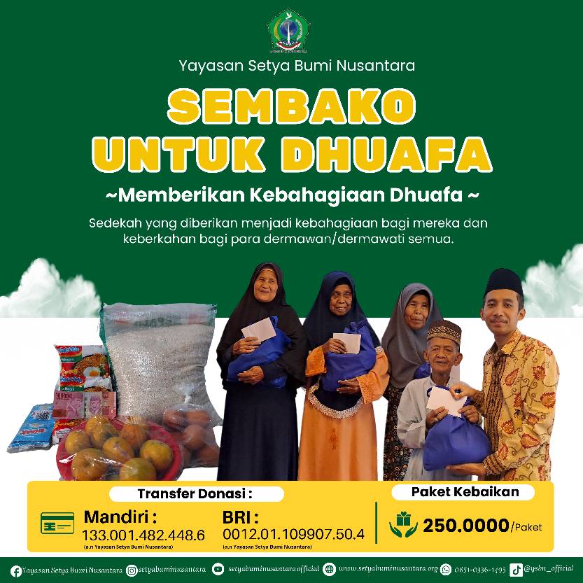 Sembako untuk Dhuafa