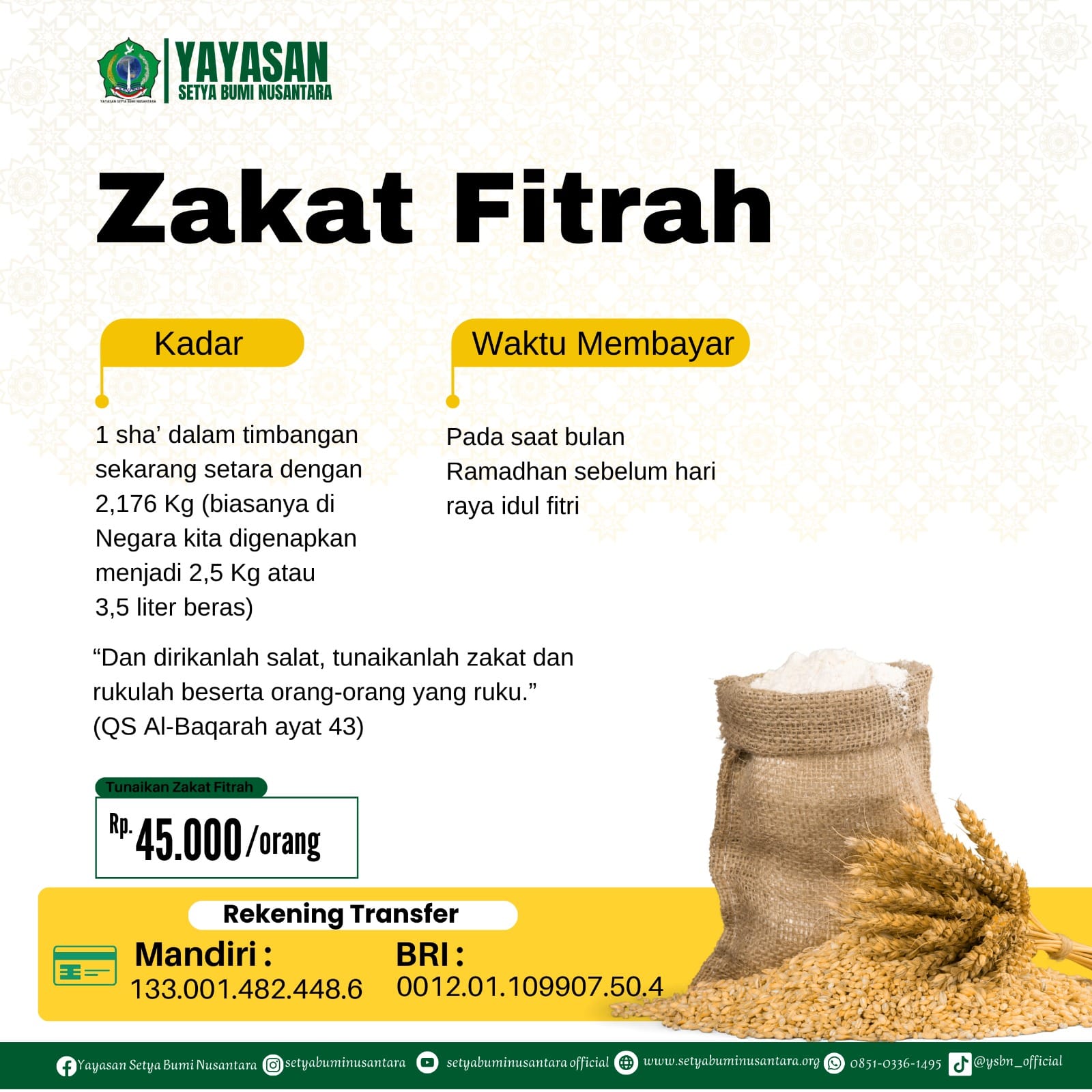 Zakat Fitrah