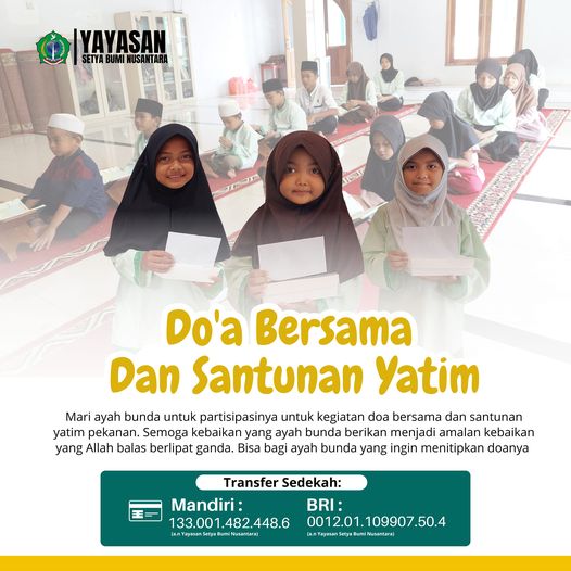 Doa Bersama dan Santunan