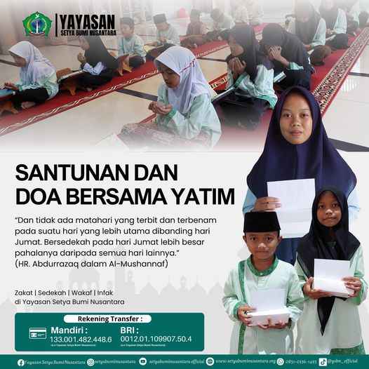 Santunan dan Doa Bersama Yatim
