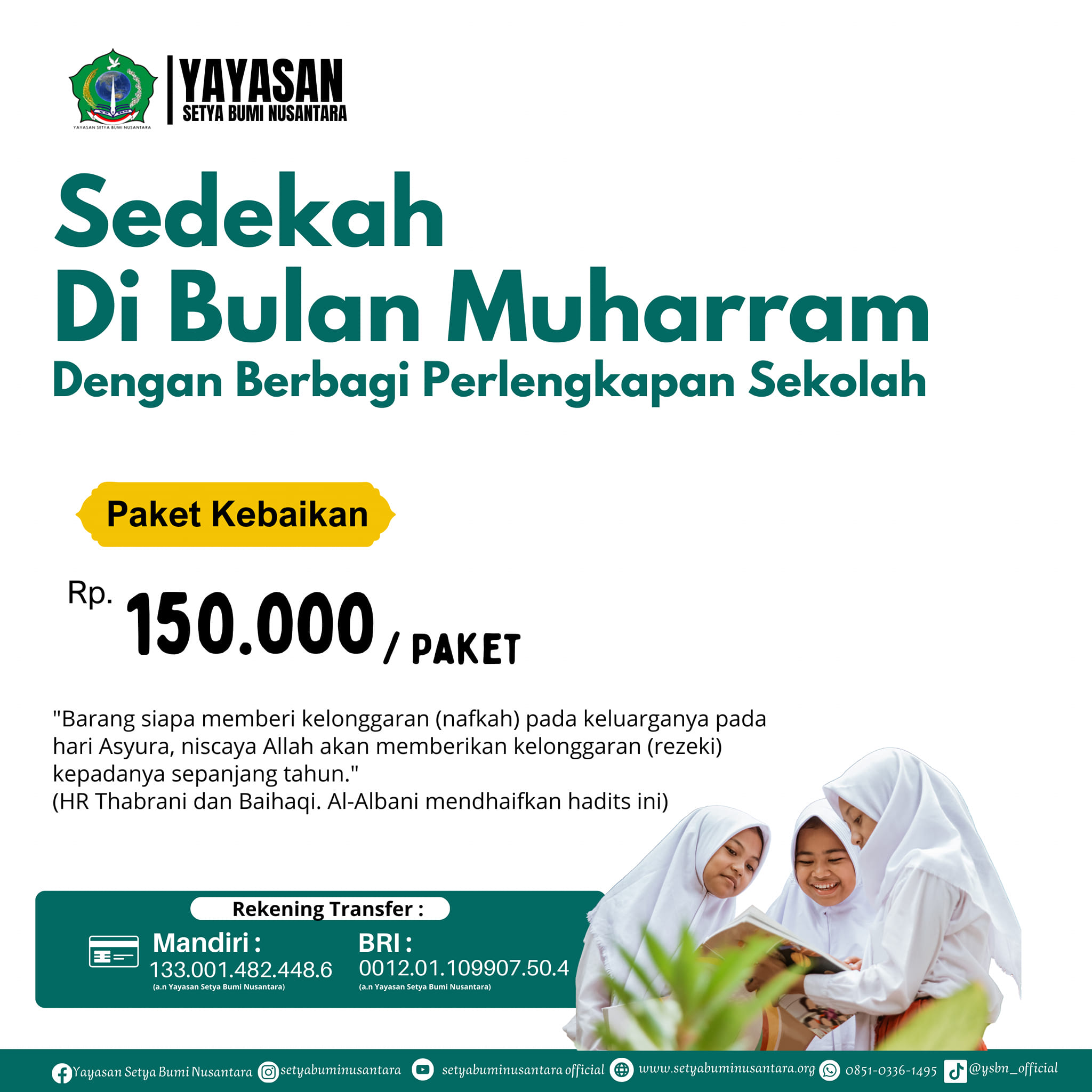 Sedekah di Bulan Muharrom