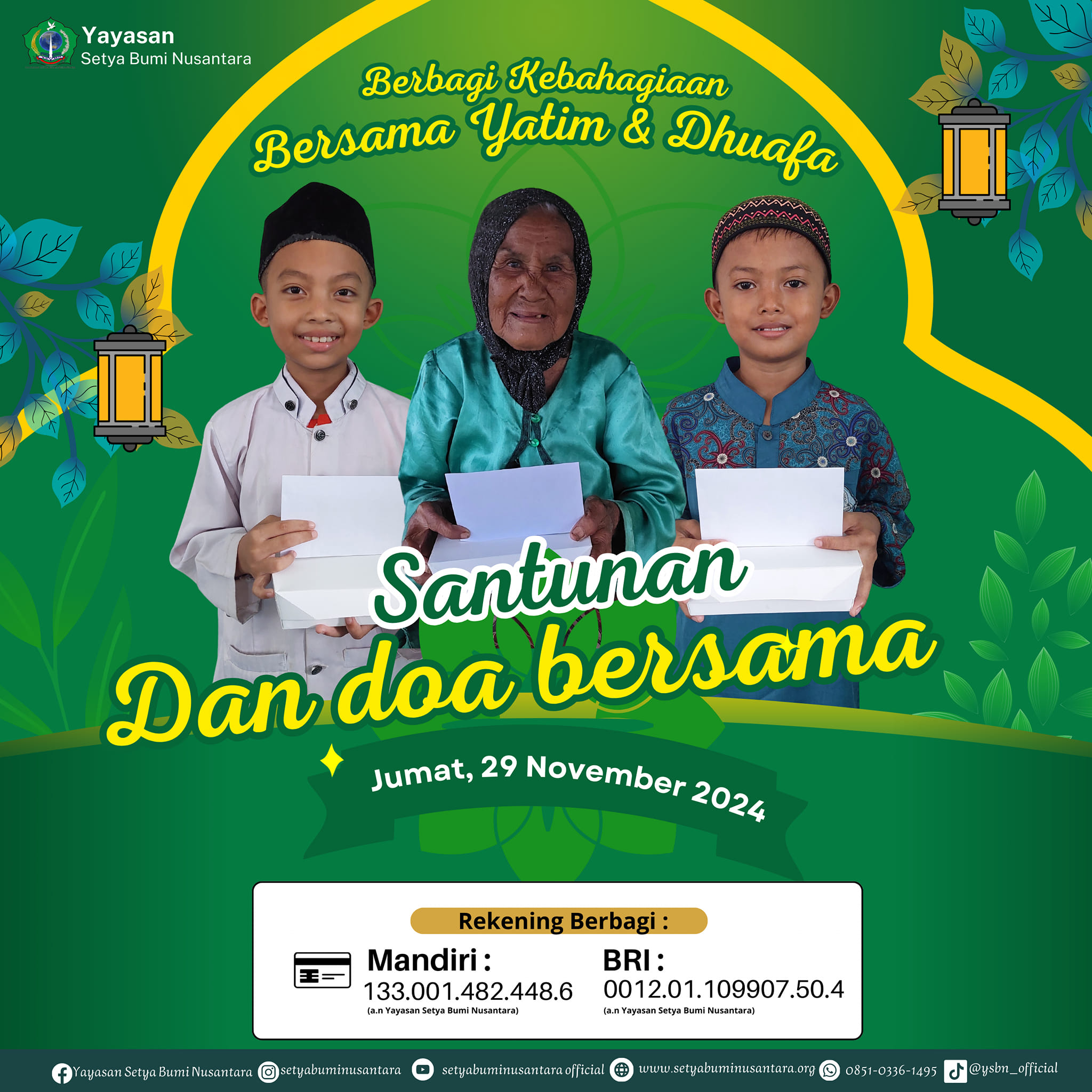 Santunan dan Doa Bersama