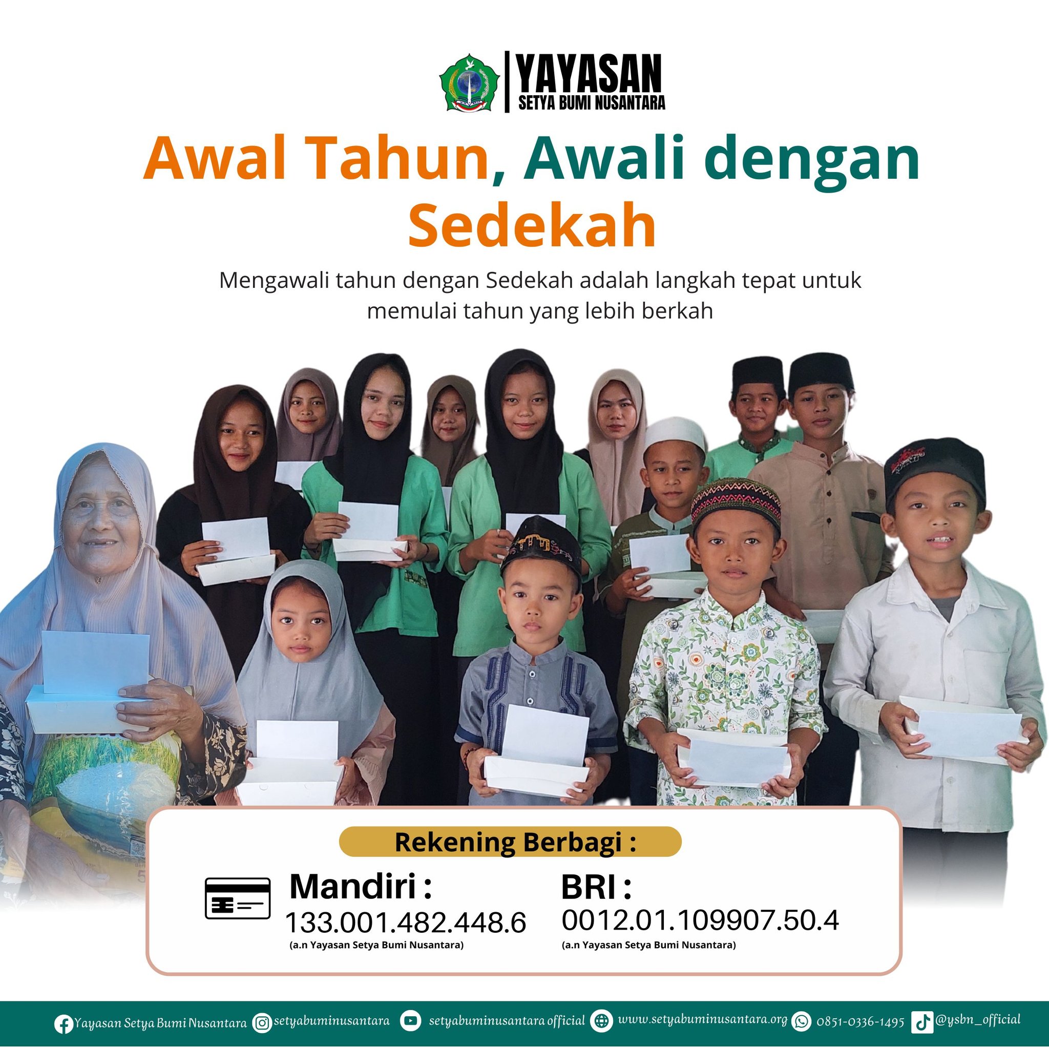 Awal Tahun, Awali dengan Sedekah