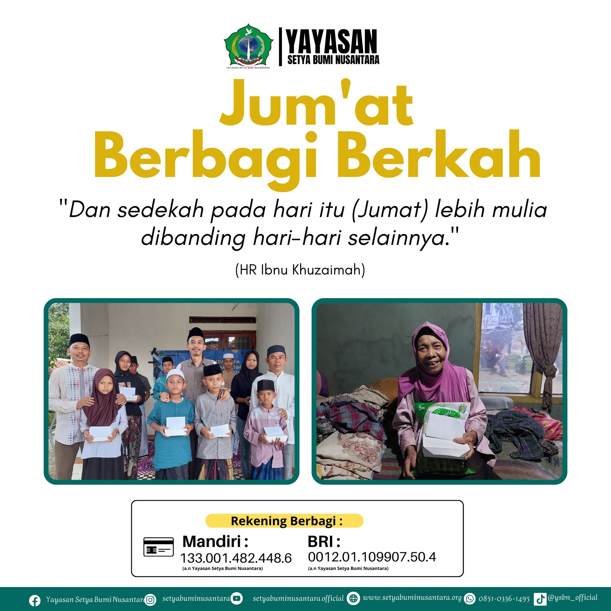 Jum’at Berbagi Berkah