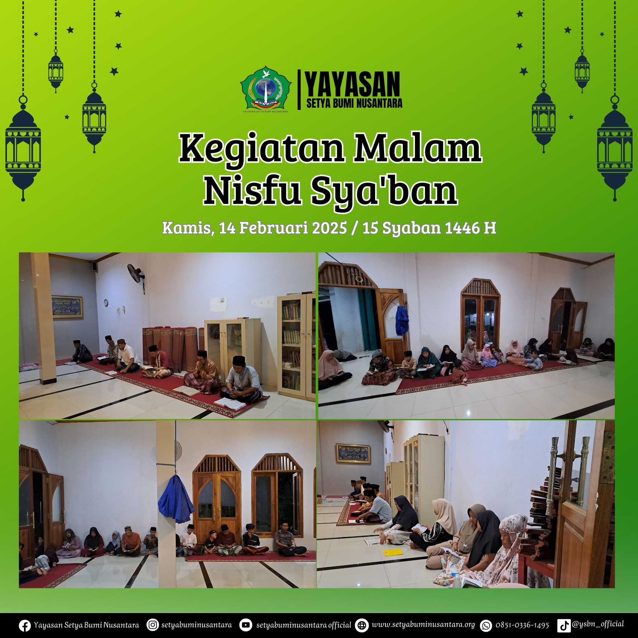 Kegiatan Malam Nishfu Sya’ban