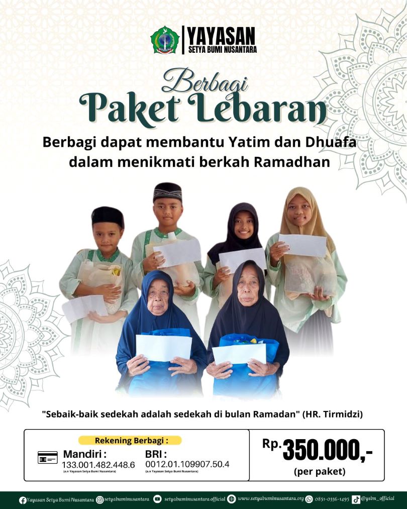 Berbagi Paket Lebaran
