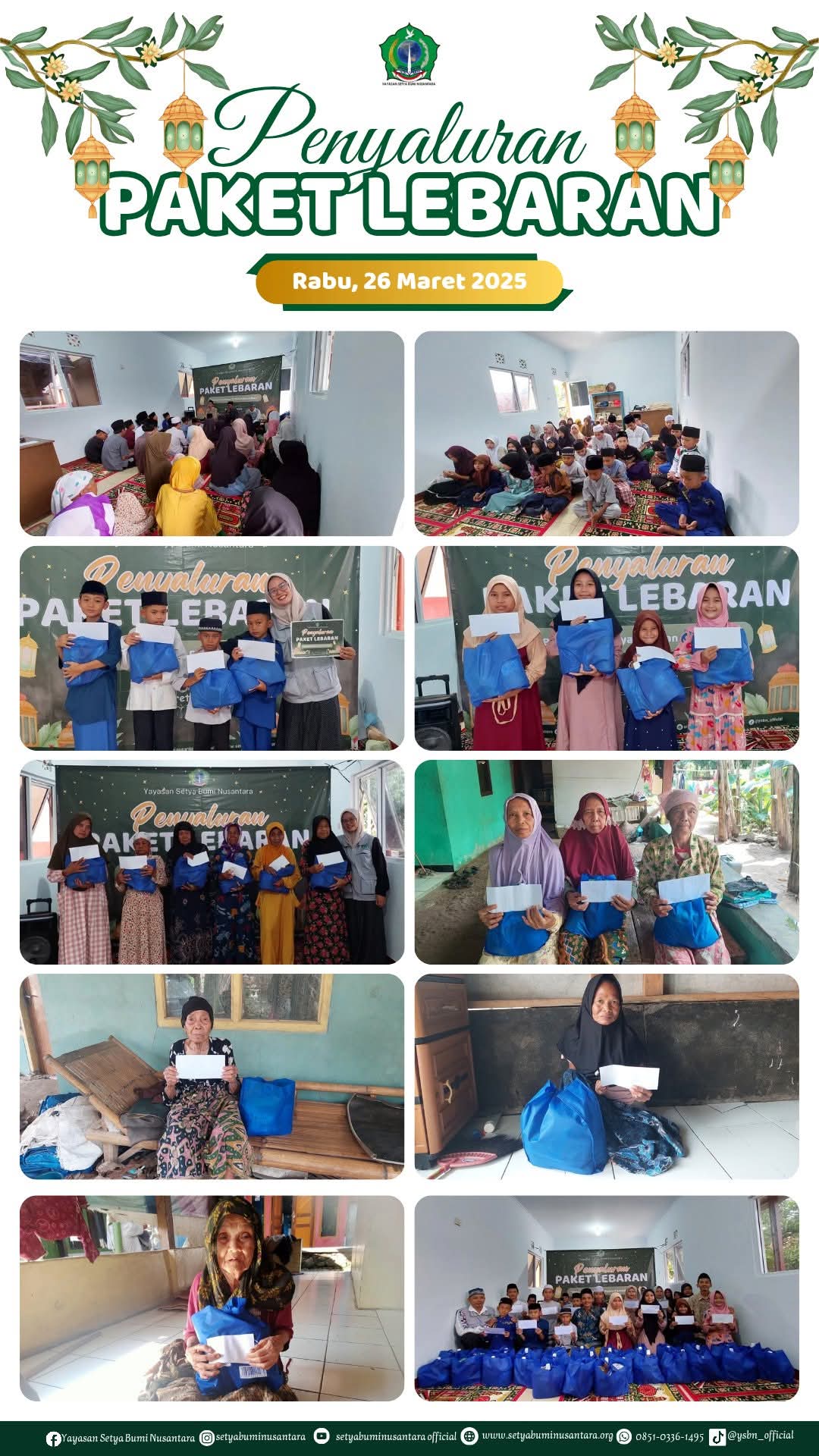 Penyaluran Paket Lebaran