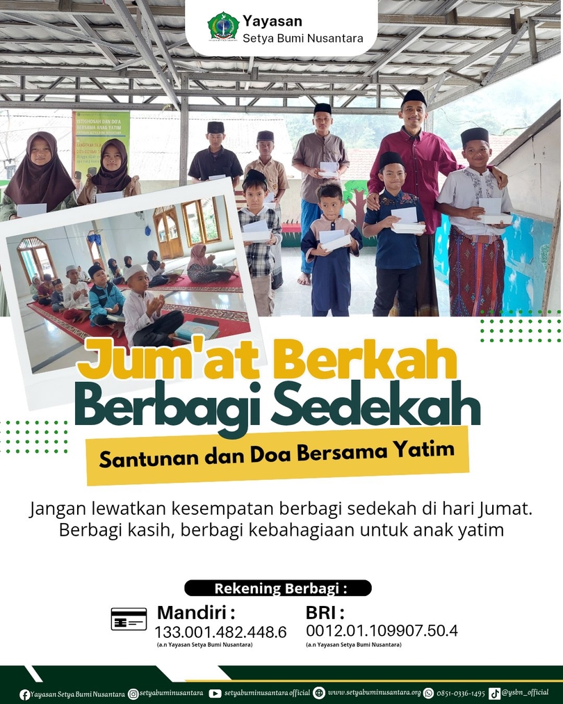 Jum’at Berkah Berbagi Sedekah