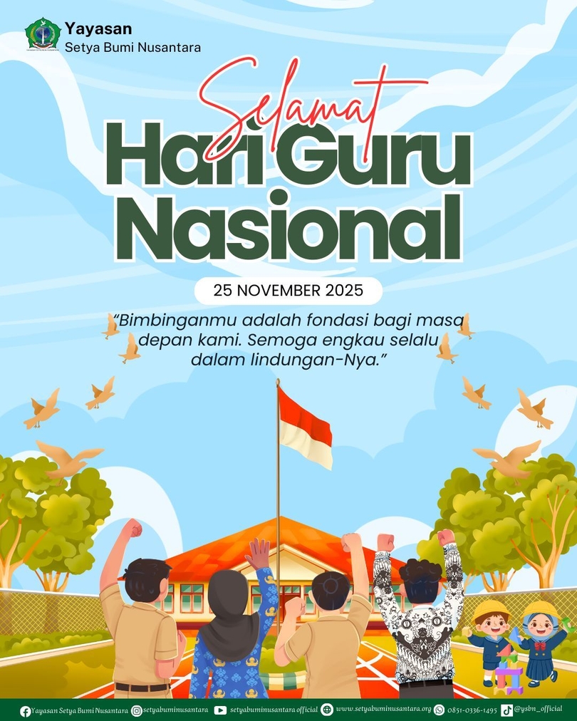 Selamat Hari Guru Nasional | 25 November 2025