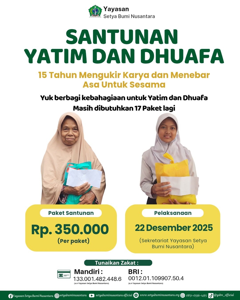 Santunan Yatim & Dhuafa
