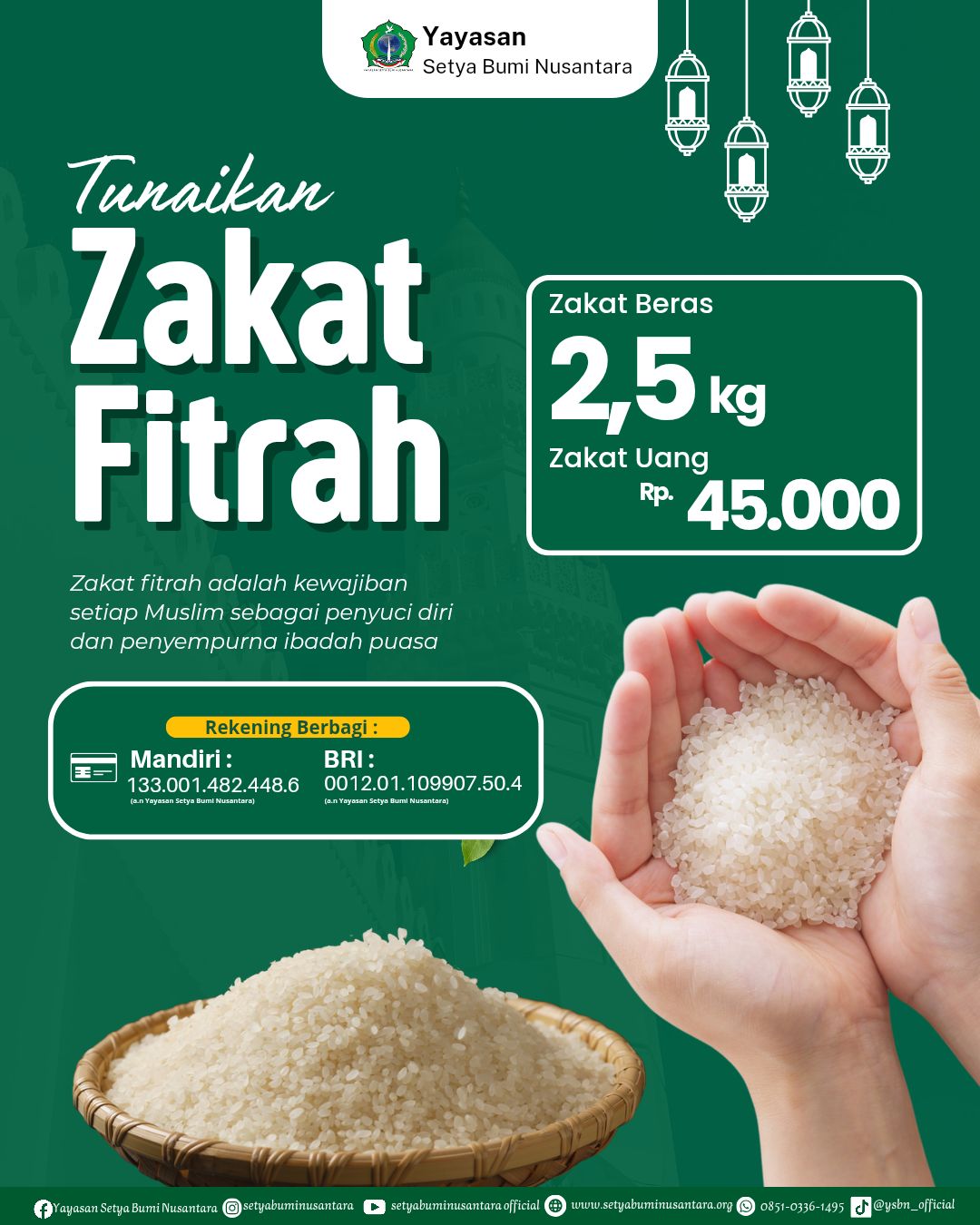 Tunaikan Zakat Fitrah