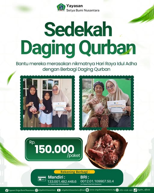 Sedekah Daging Qurban