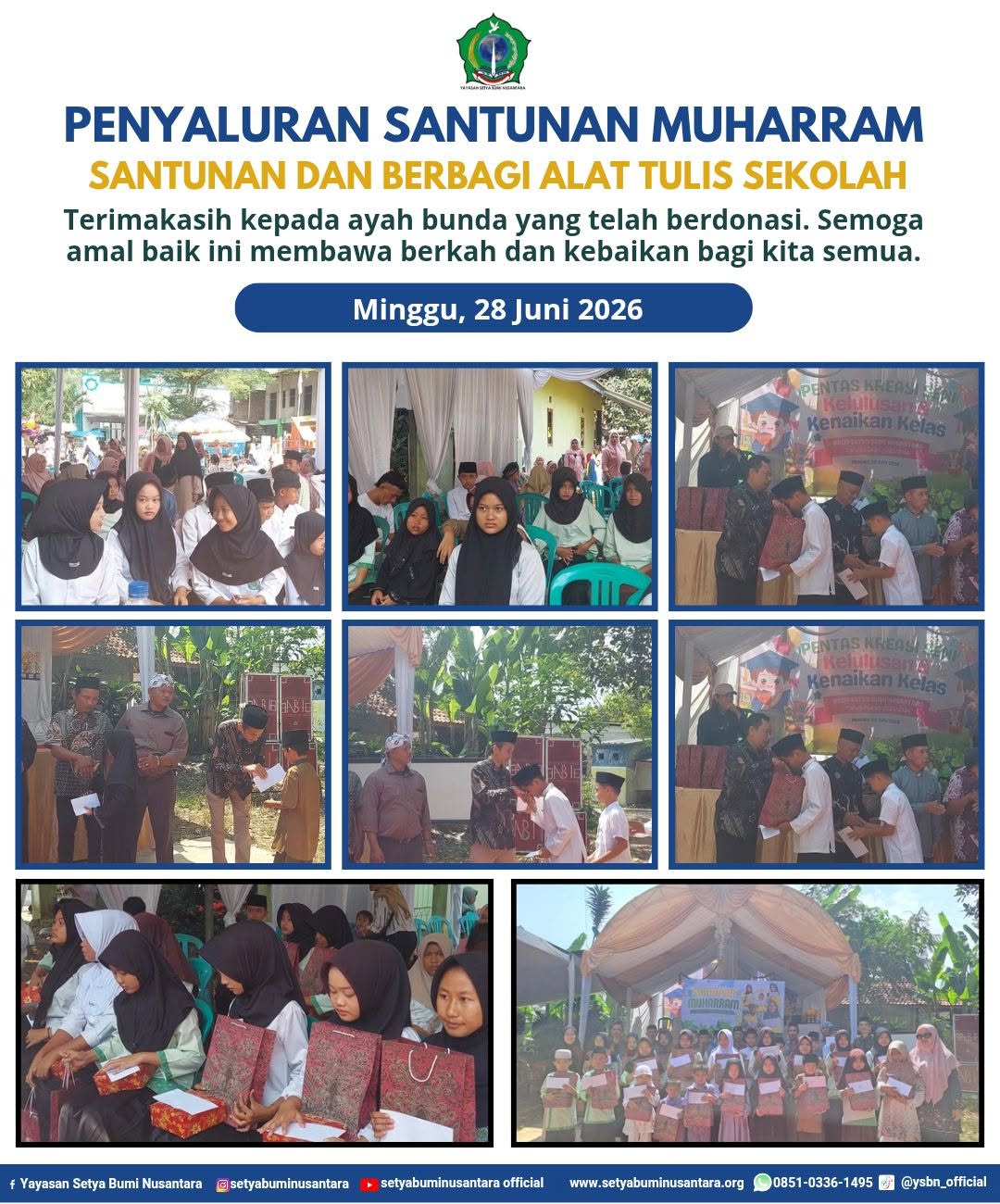 Penyaluran Santunan Muharram