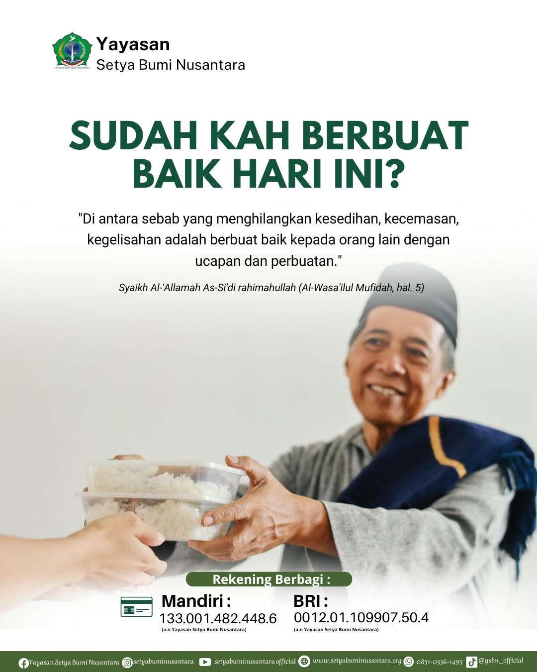 Sudahkah Berbuat Baik Hari Ini?