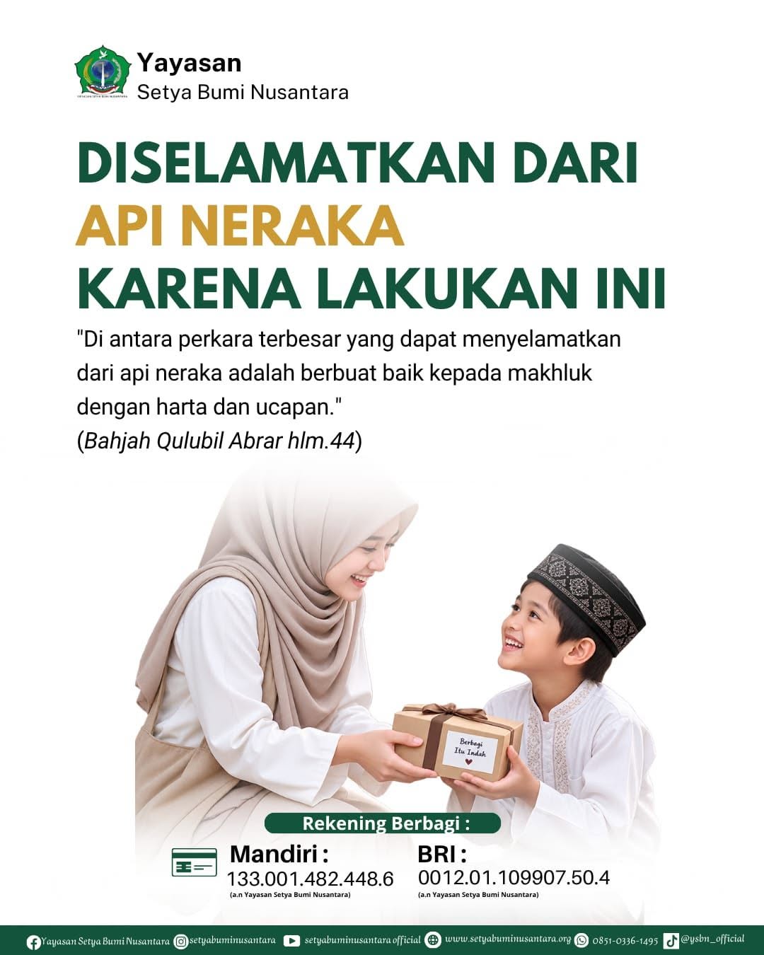 Diselamatkan dari Api Neraka Karena Lakukan Ini
