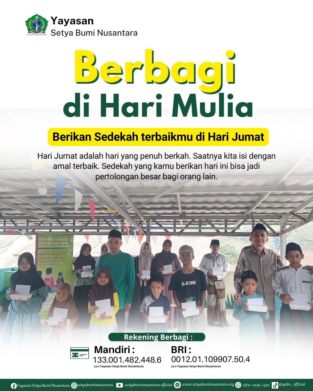 Berbagi di Hari Mulia